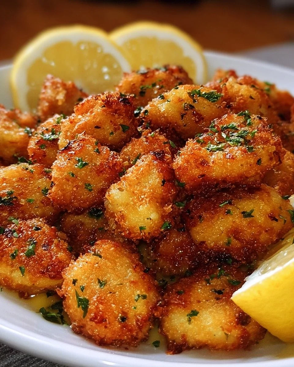 Air Fryer Lemon Chicken Bites