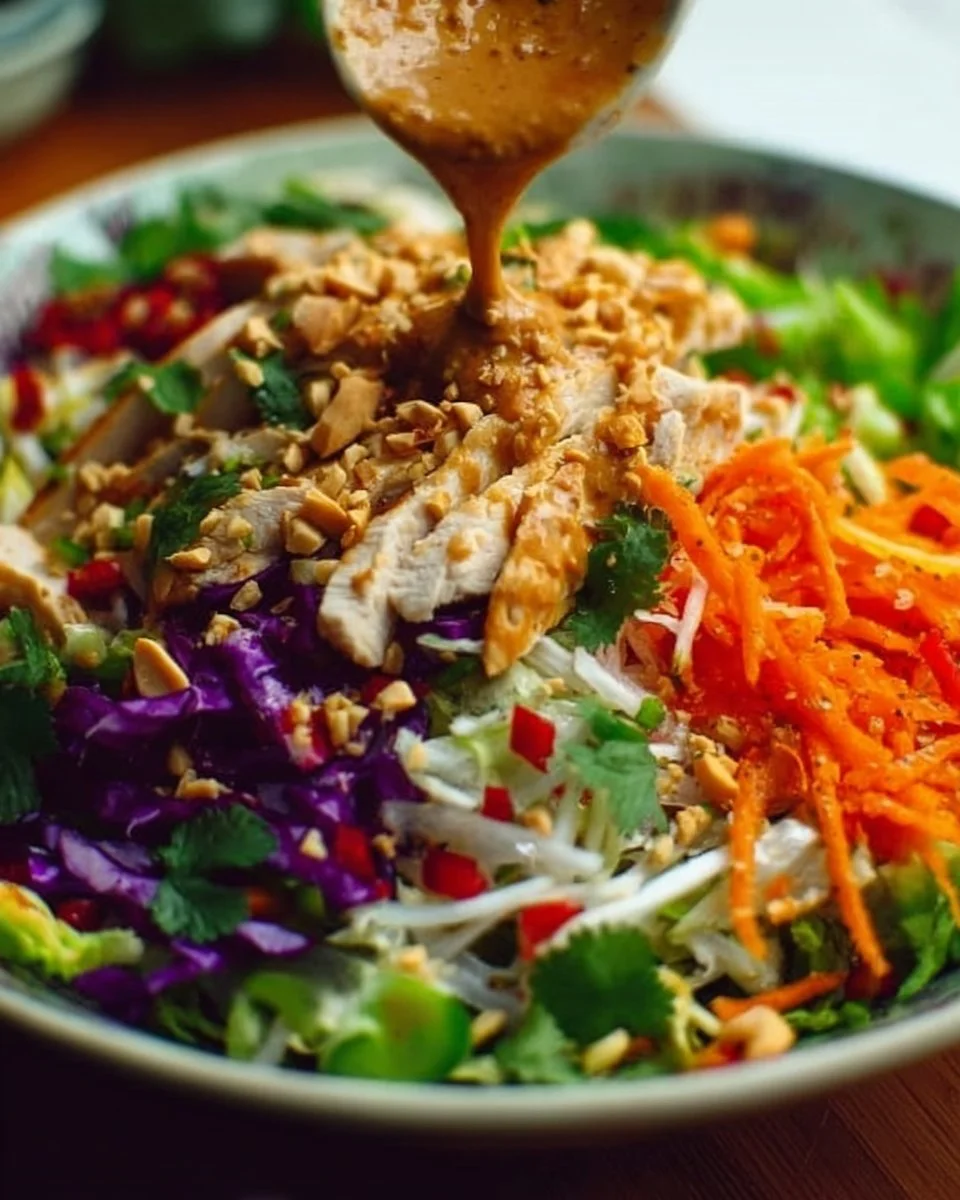 Asian Chicken Crunch Salad