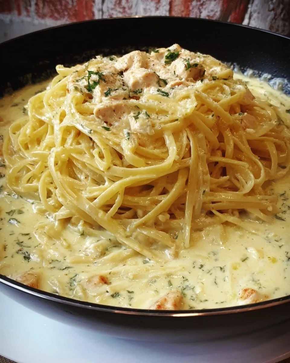 Baked Chicken Alfredo