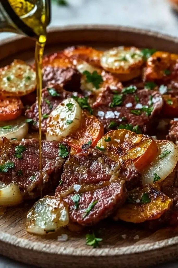 A selection of beef recipes paired with scrumptious side dishes.