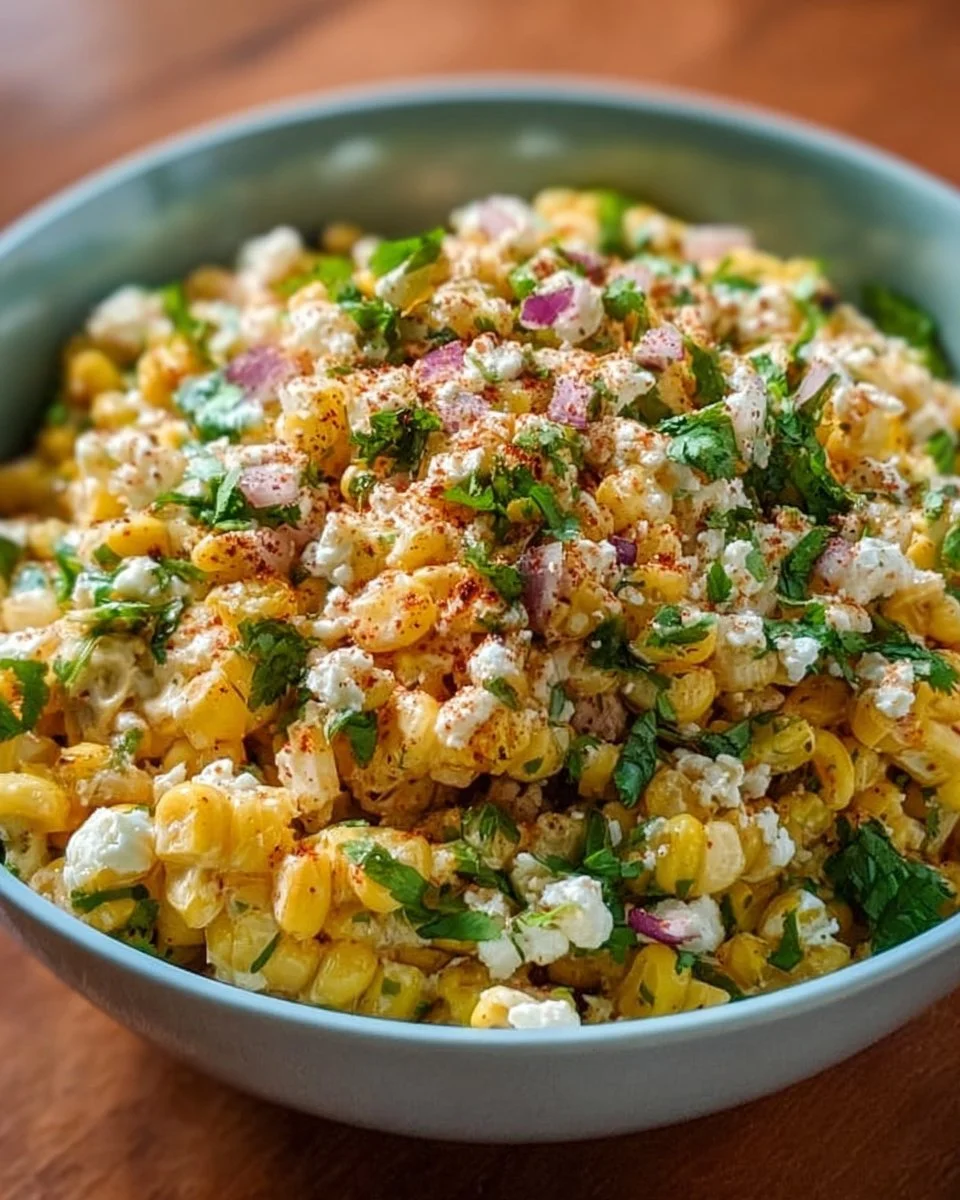 Best Mexican Street Corn Salad