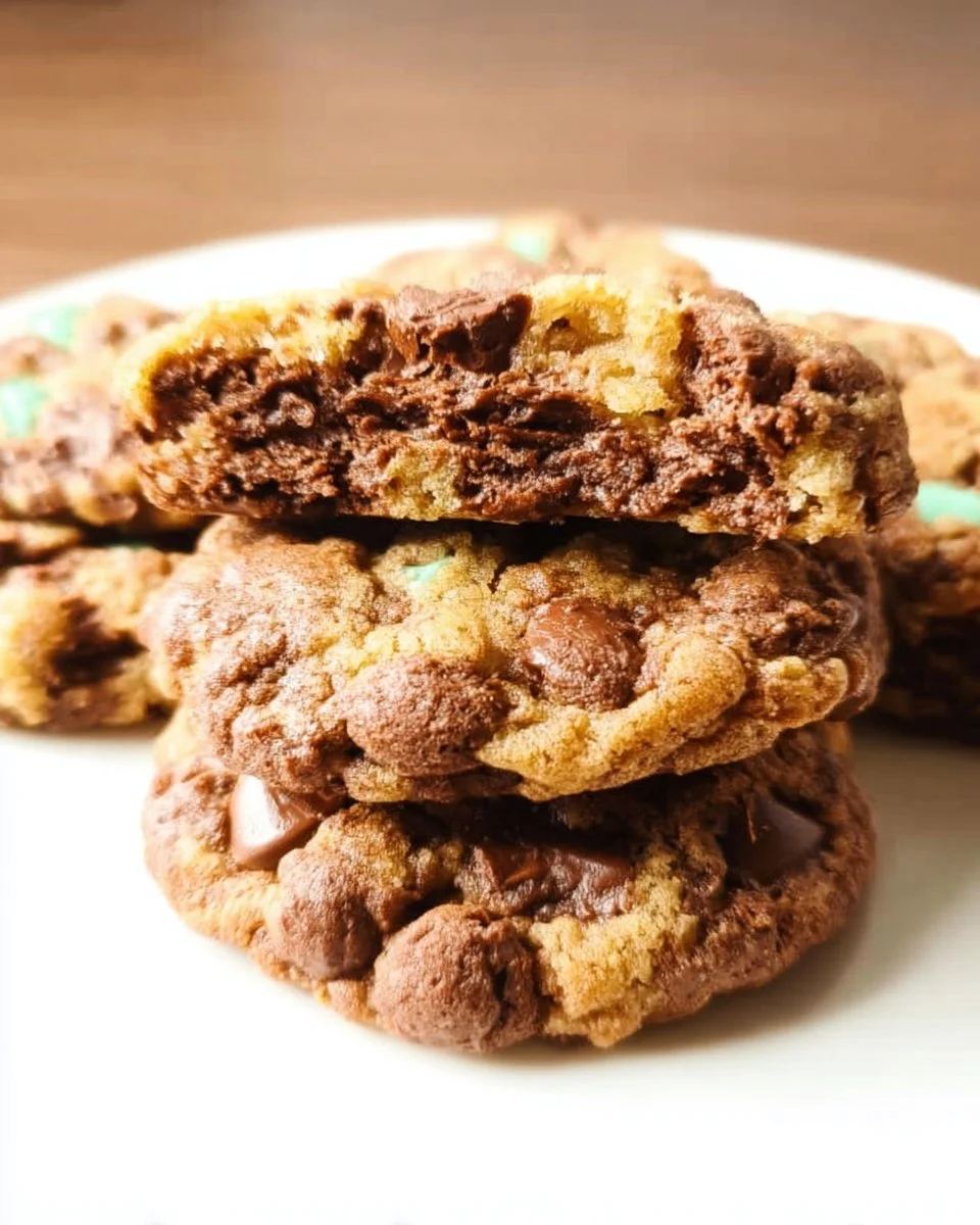 Chocolate Candy Cookies