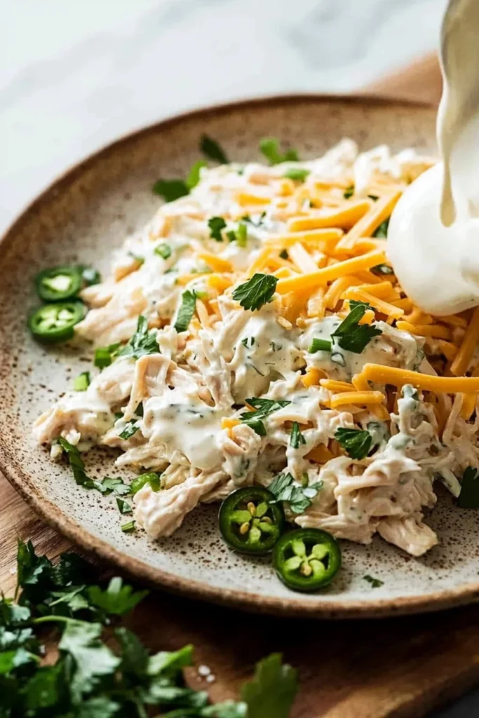 Delicious Copycat Jalapeño Hollychicken Salad with vibrant ingredients