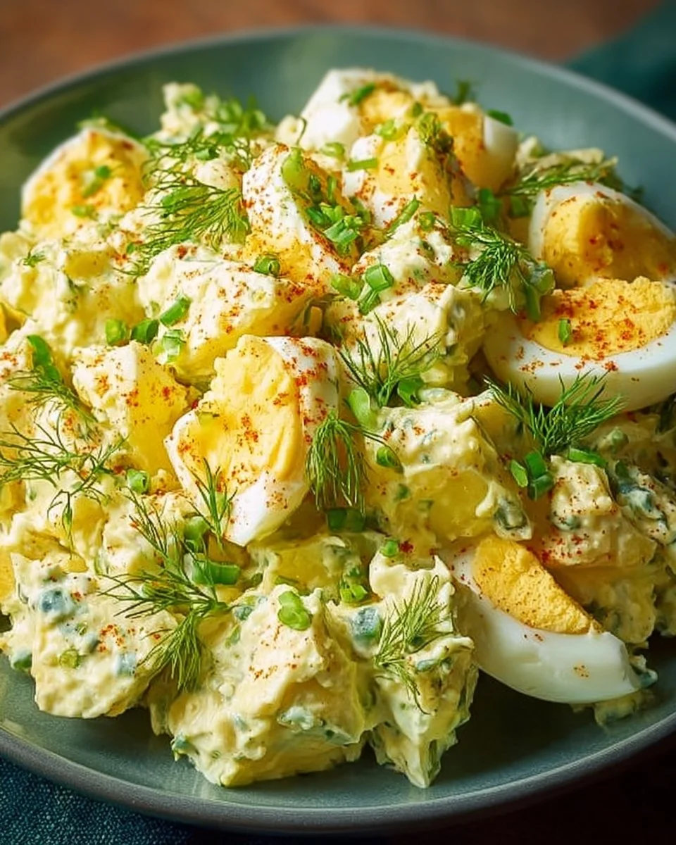 Creamy Potato Salad With Egg