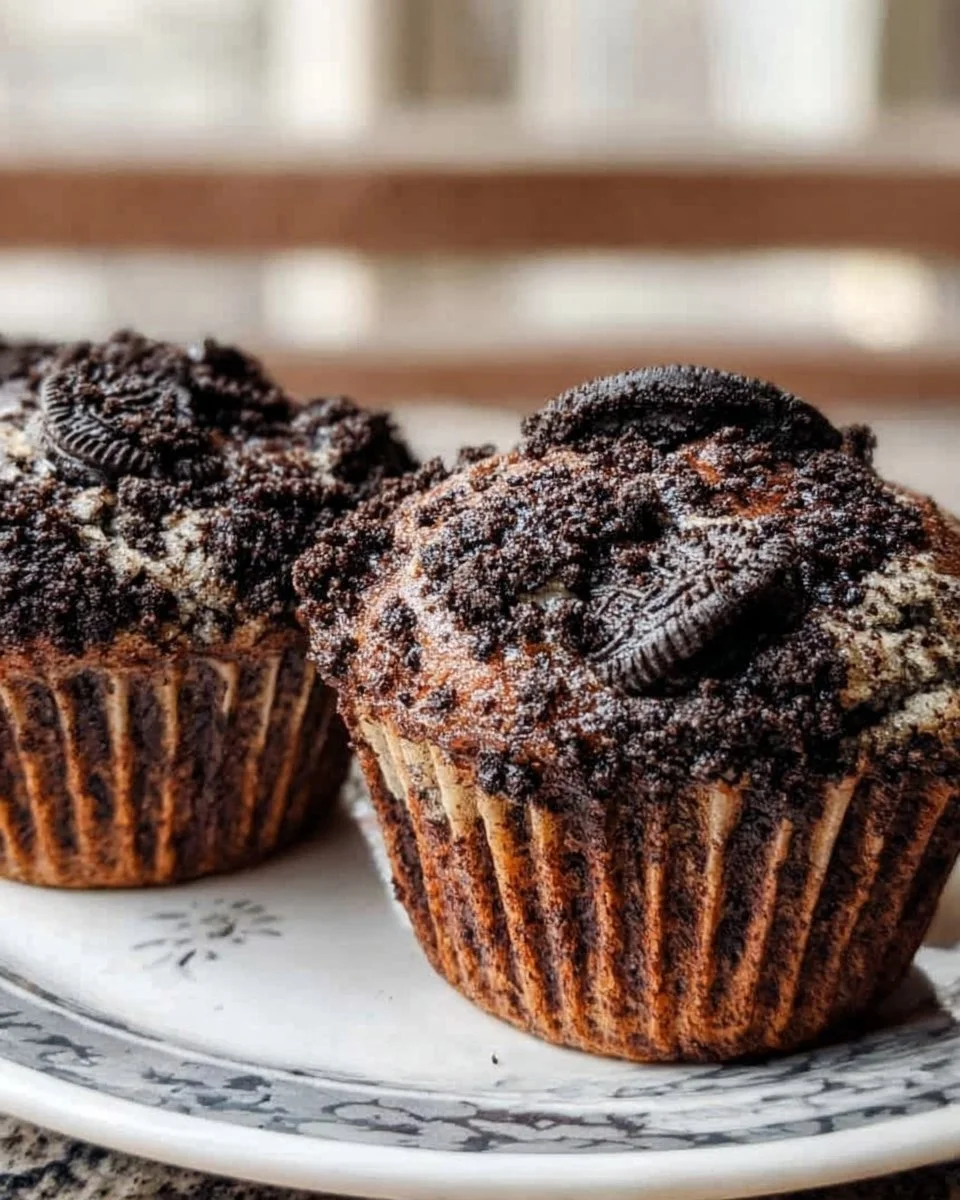 Easy Oreo Muffins