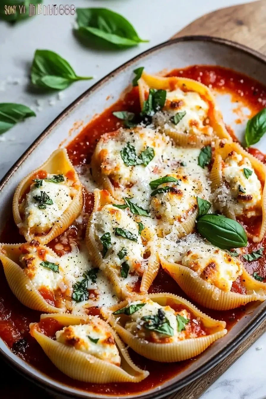 EASY STUFFED SHELLS