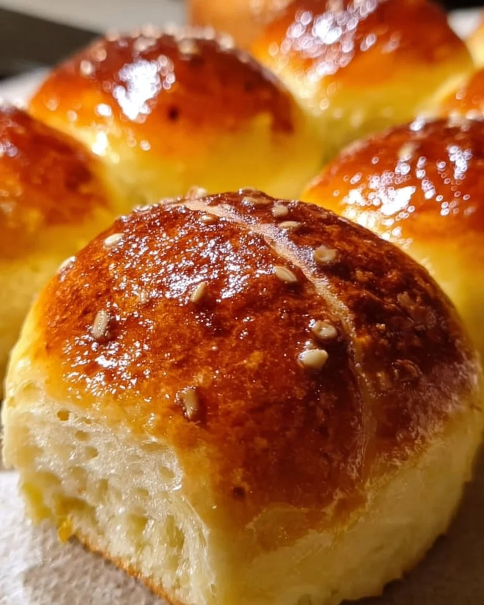 Fluffy Brioche Spiced Sweet Buns
