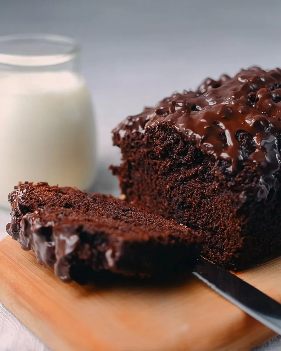 Healthy Chocolate Banana Bread