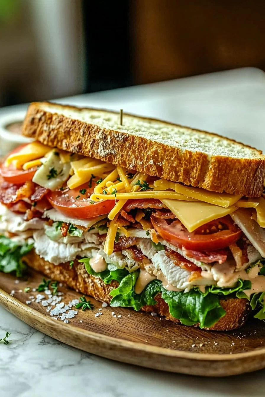 Iconic Giant Club Sandwich