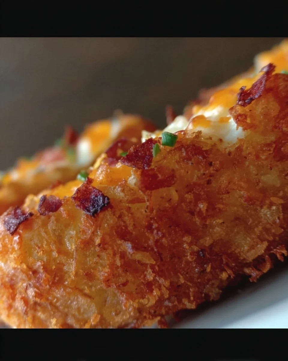 Loaded Potato And Cheese Stick