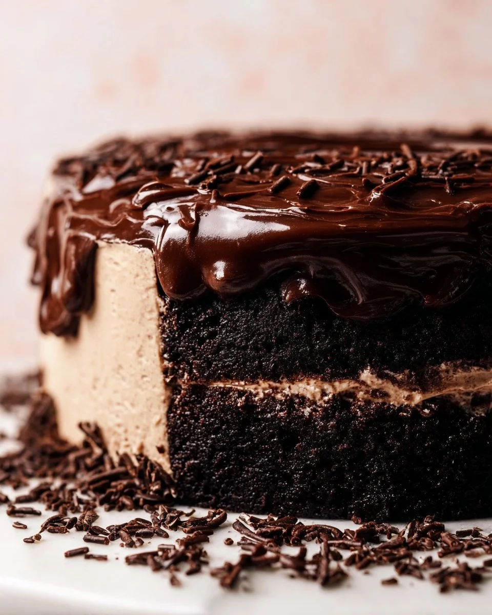 Rich Dark Chocolate Cake