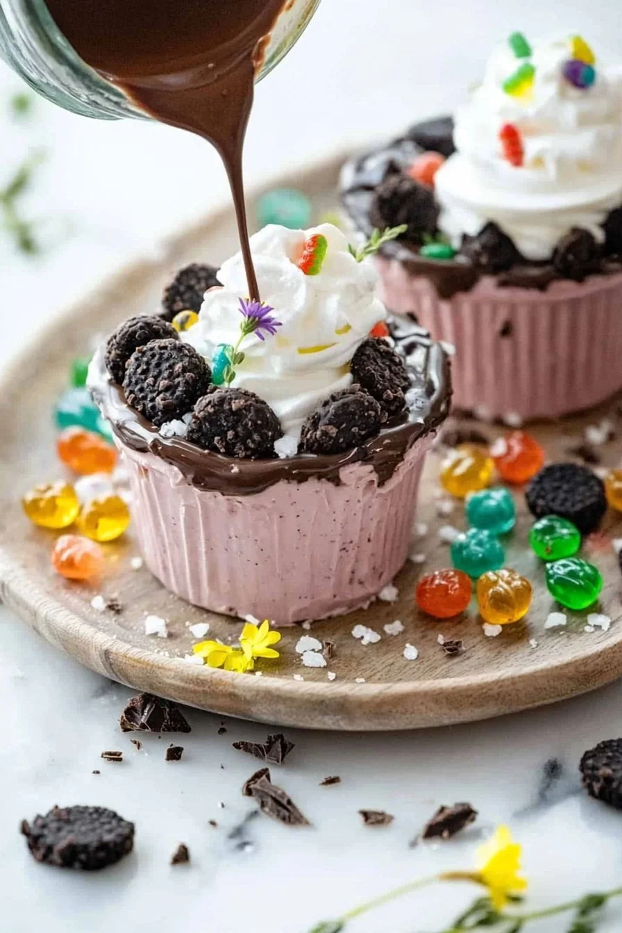 Spring Chocolate Dirt Cups