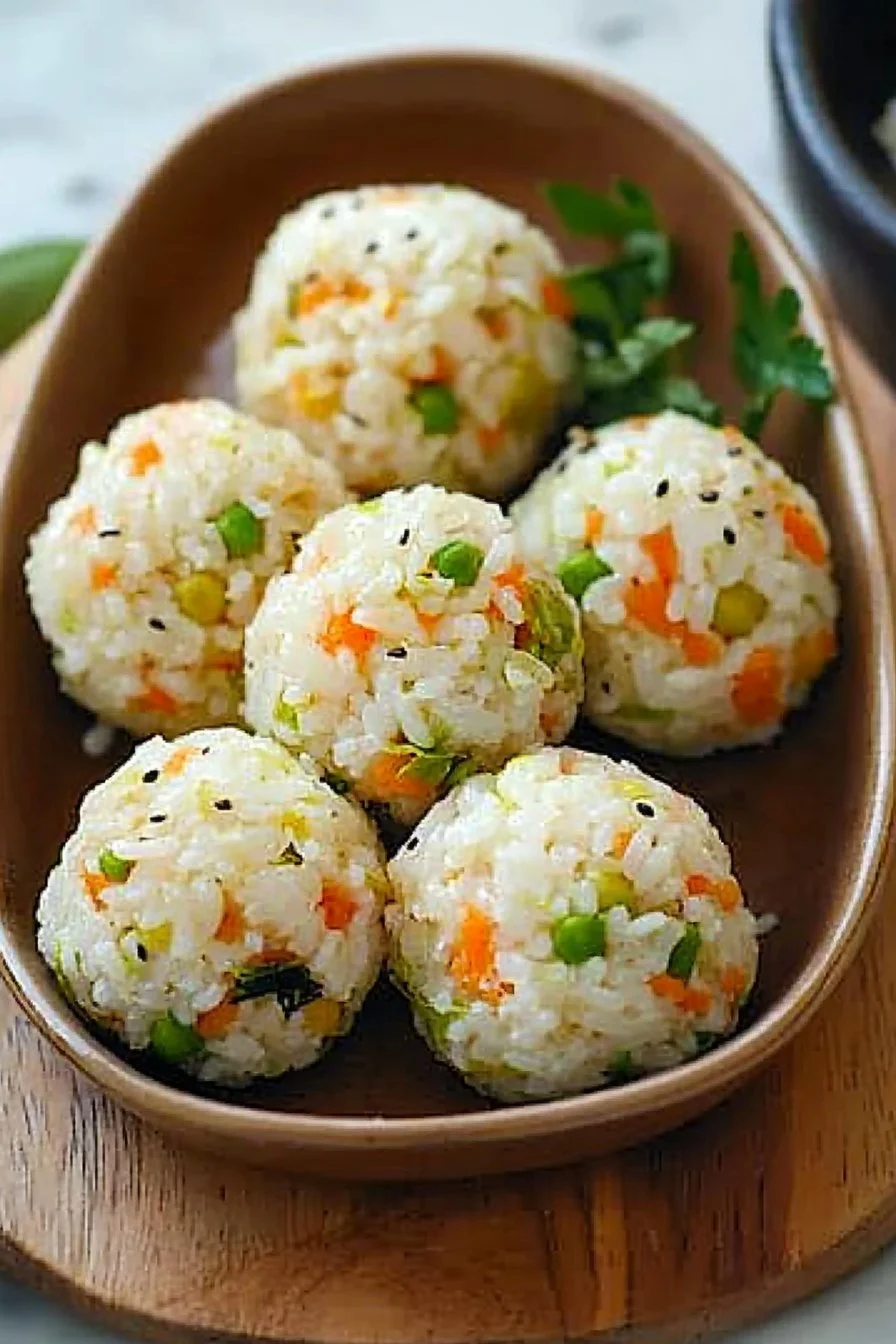 Veggie Rice Balls (Onigiri-Style)