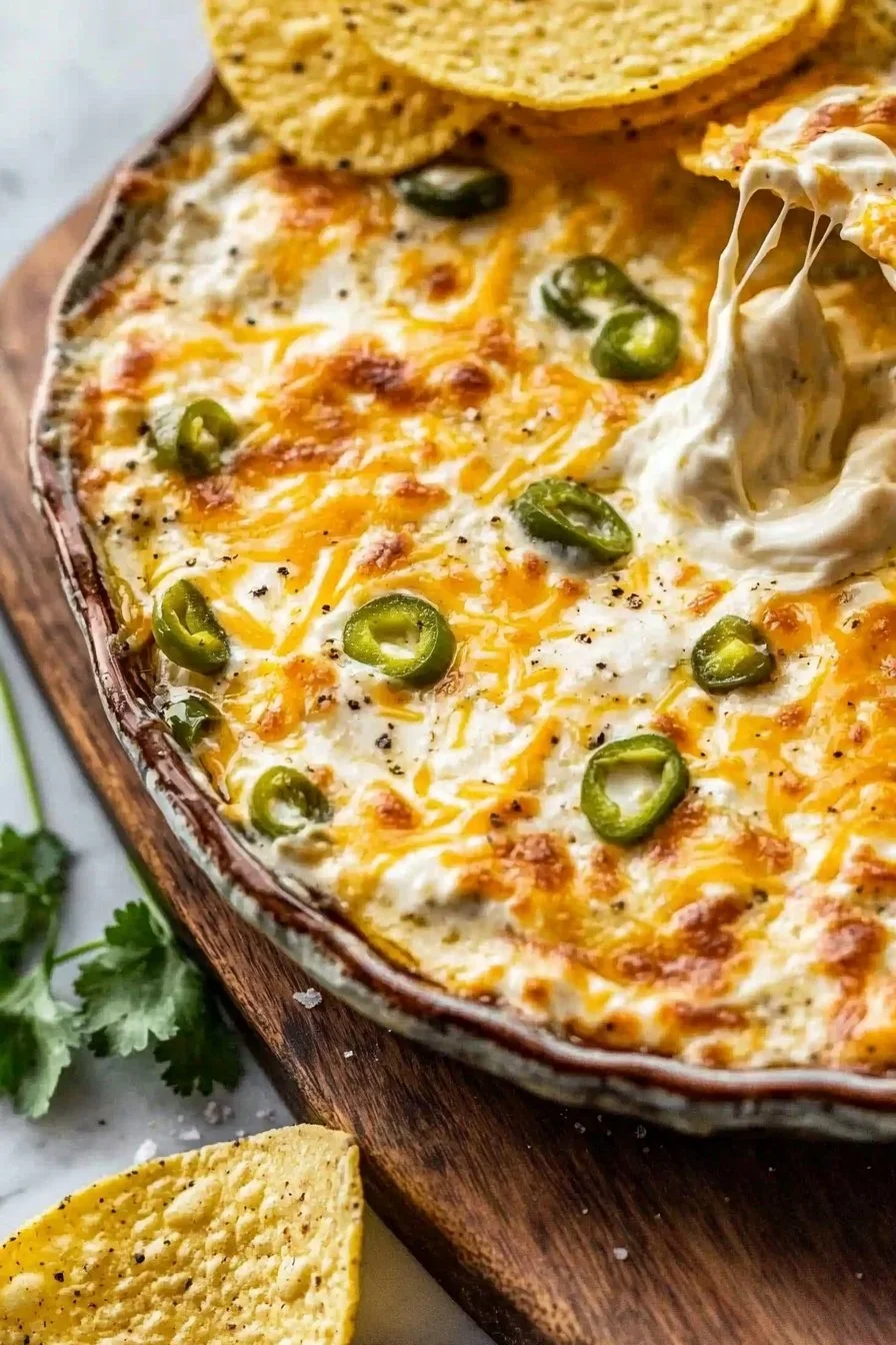 Cheesy Hatch Green Chile Dip