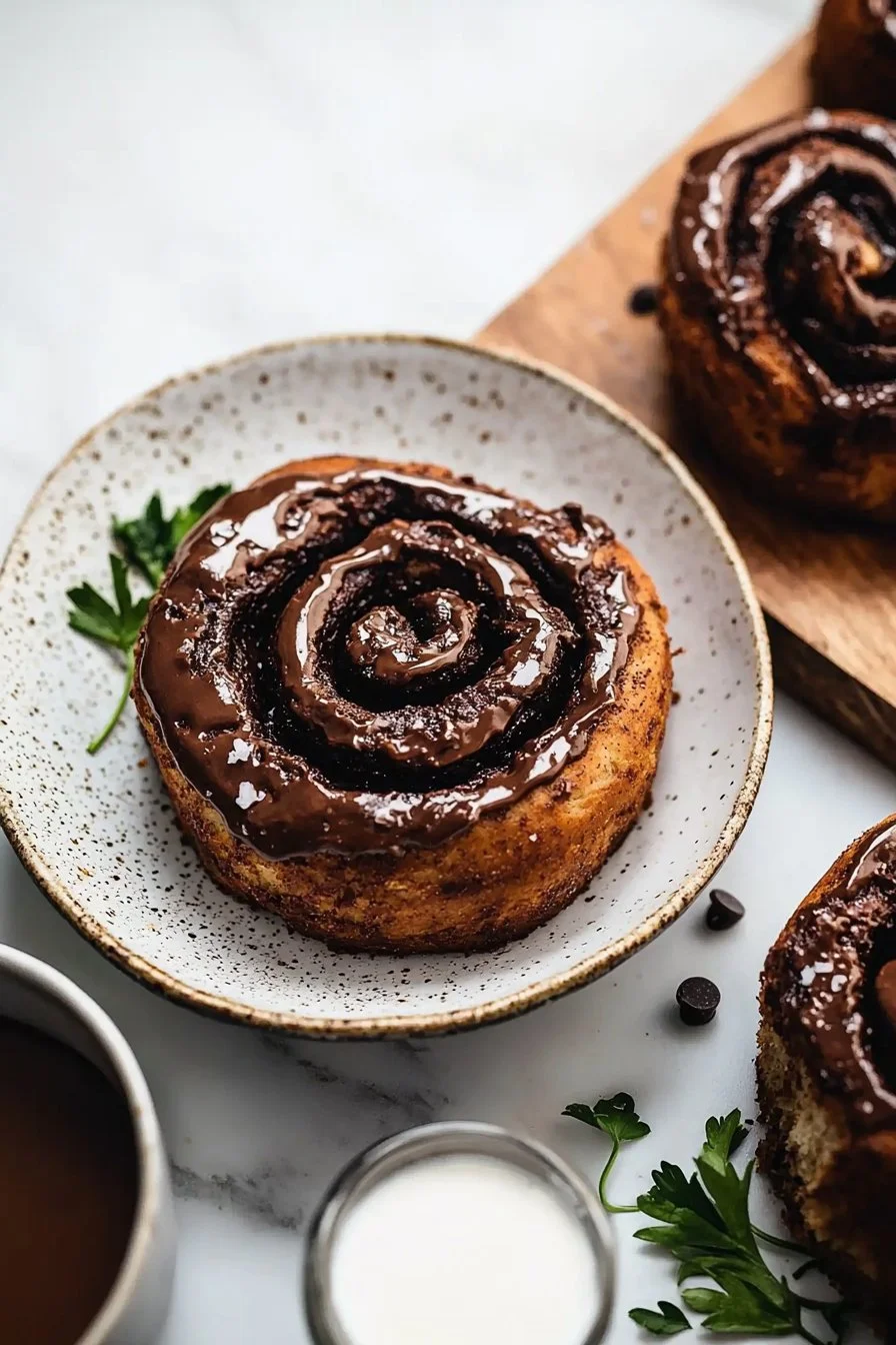 Chocolate Cinnamon Rolls