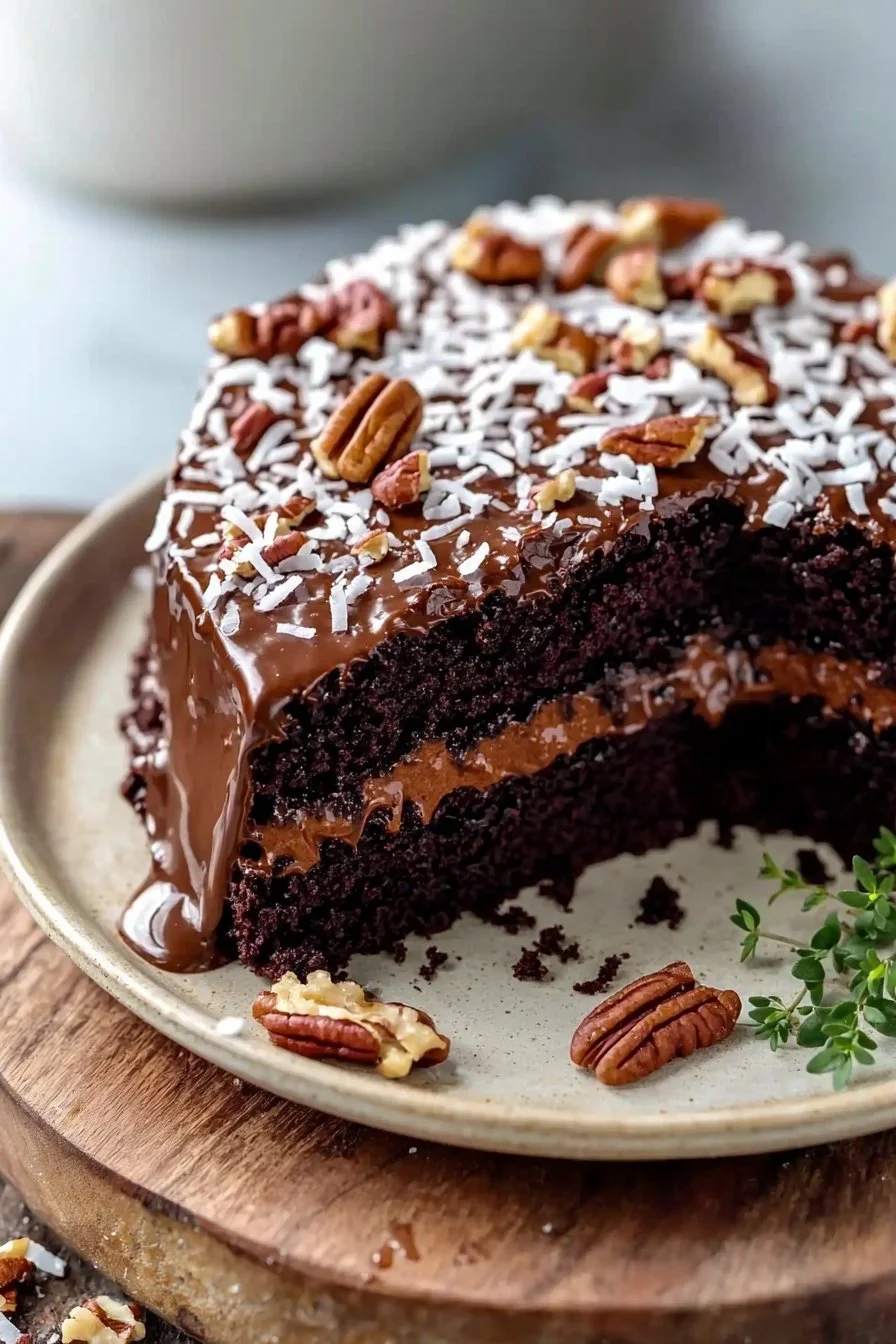 Classic German Chocolate Cake