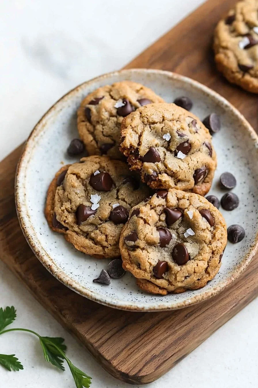 Classic Vegan Chocolate Chip Cookies