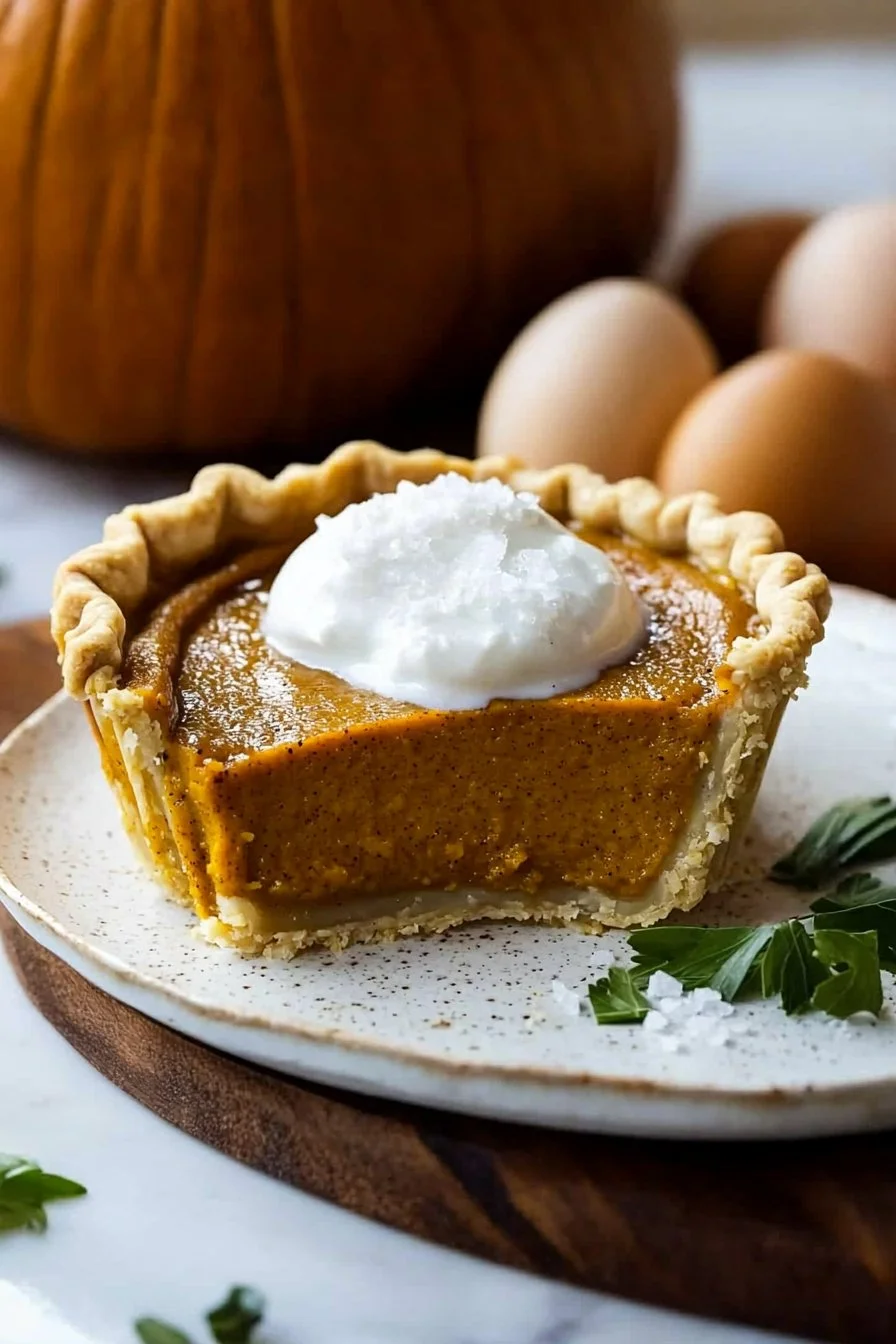 Crustless Pumpkin Pie