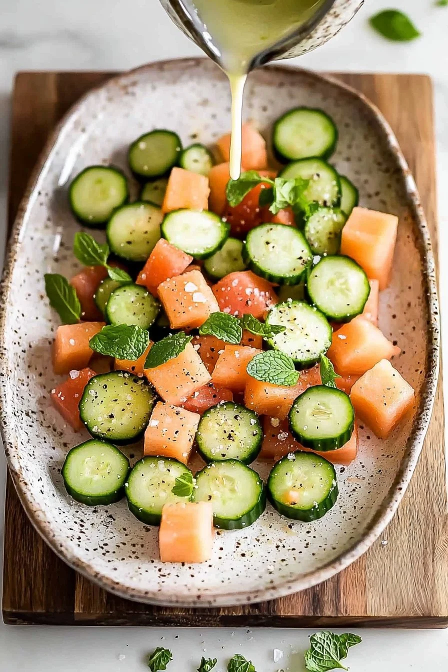 Cucumber Melon Salad