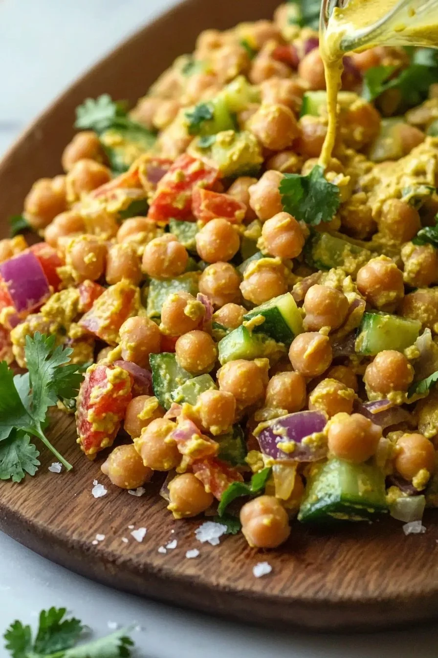 Curried Chickpea Salad