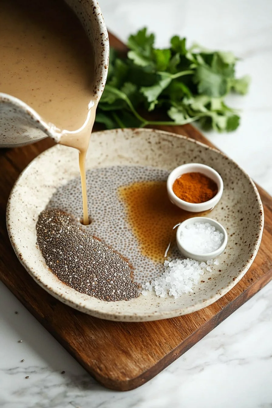 Delicious Vanilla Spiced Chia Pudding Dessert