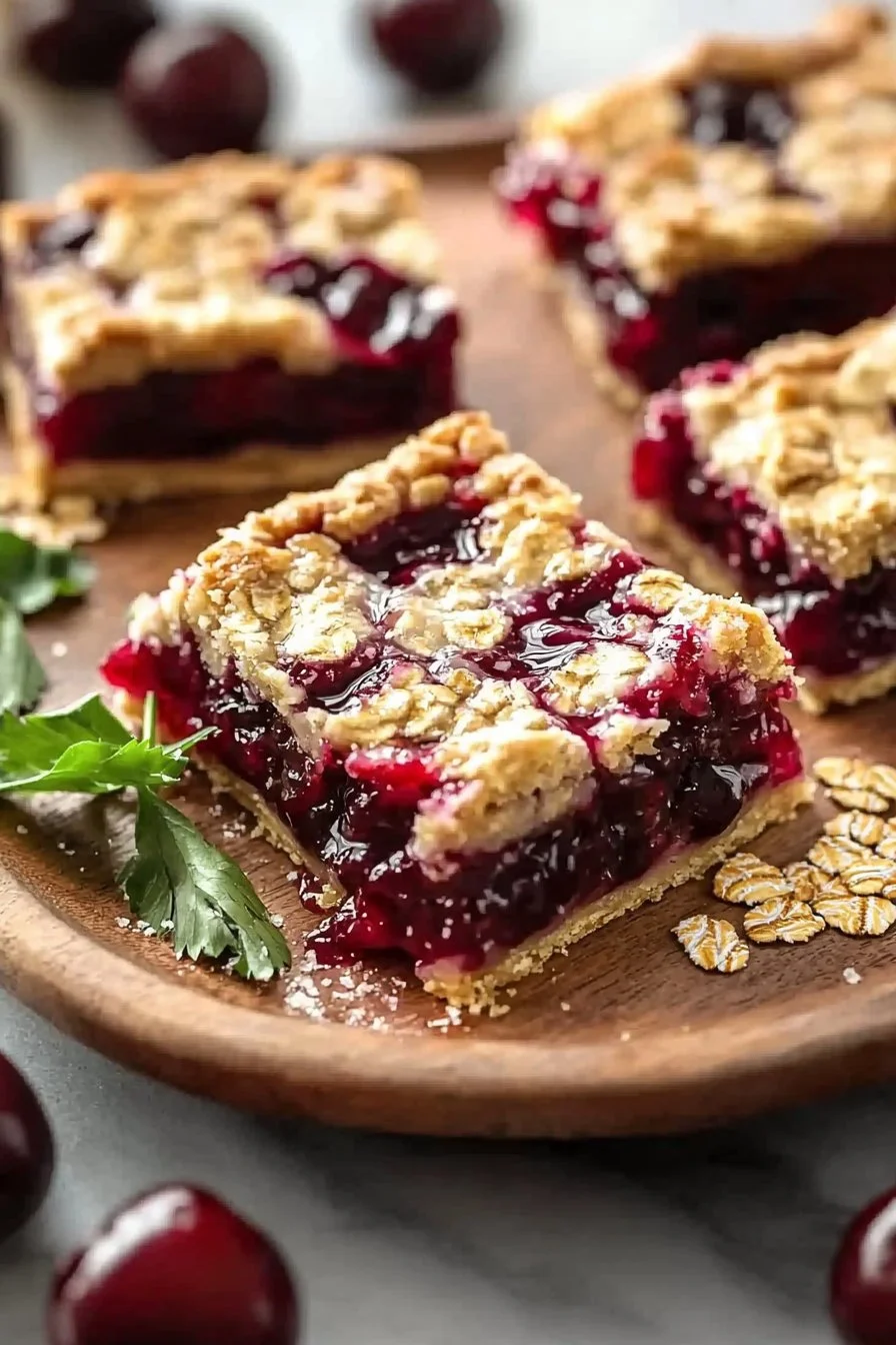 Easy Cherry Pie Bars