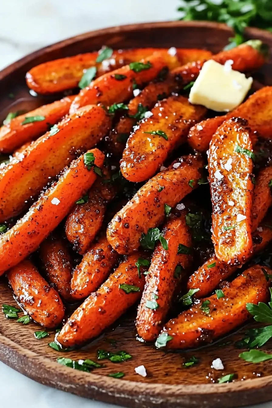 Easy Homemade Roasted Brown Sugar Carrots