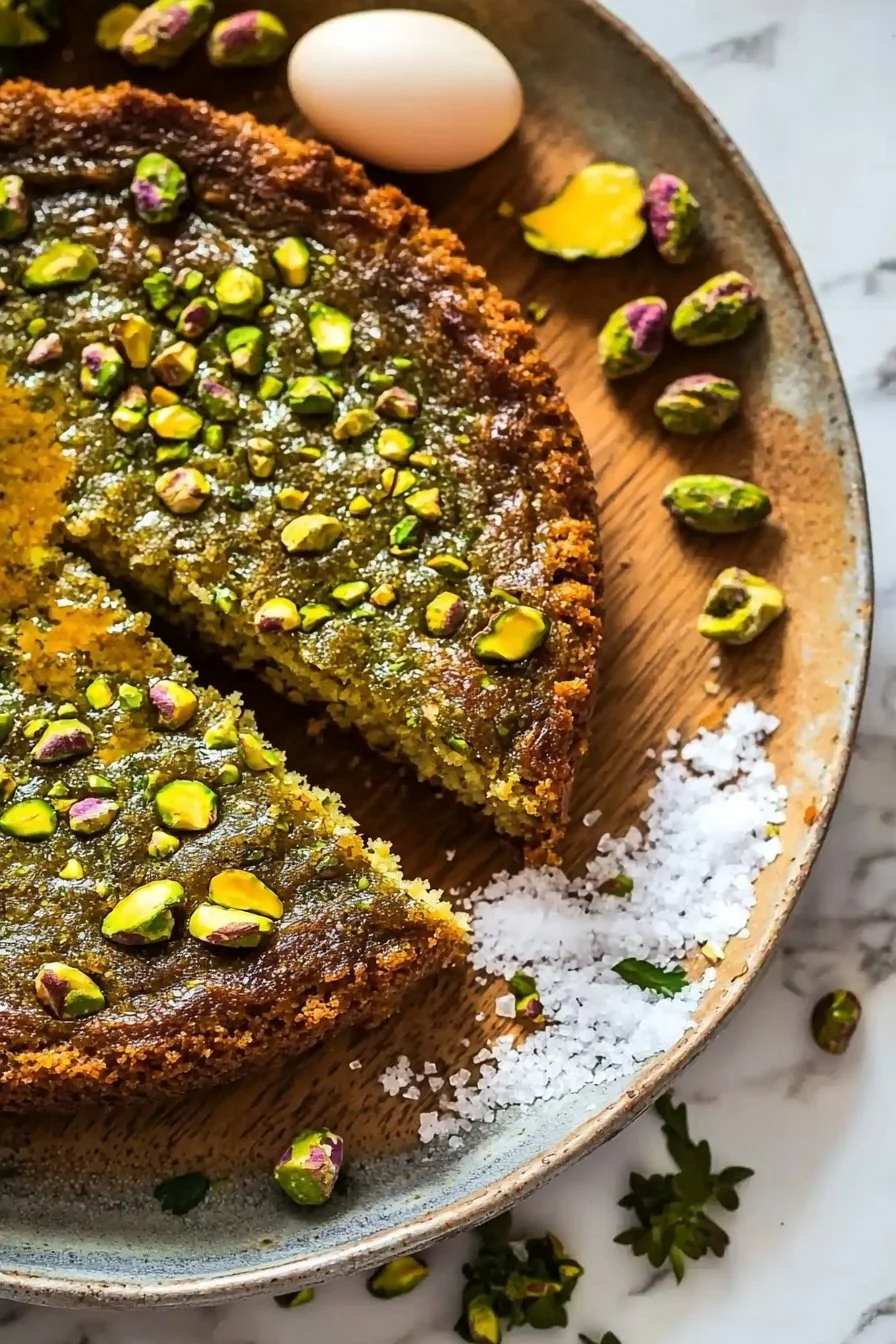 Flourless Pistachio Cake