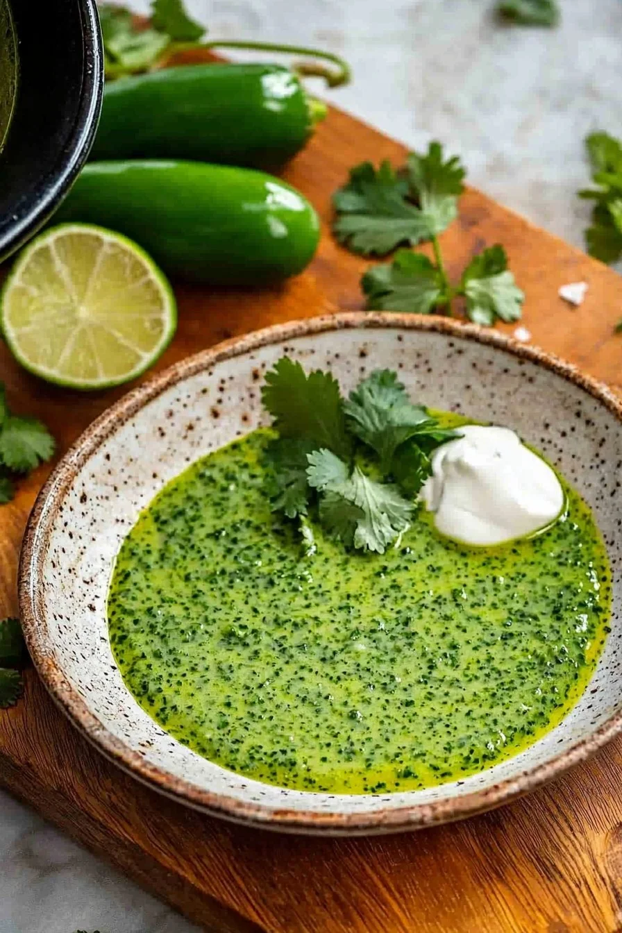 Green Sauce (Peruvian Green Sauce)