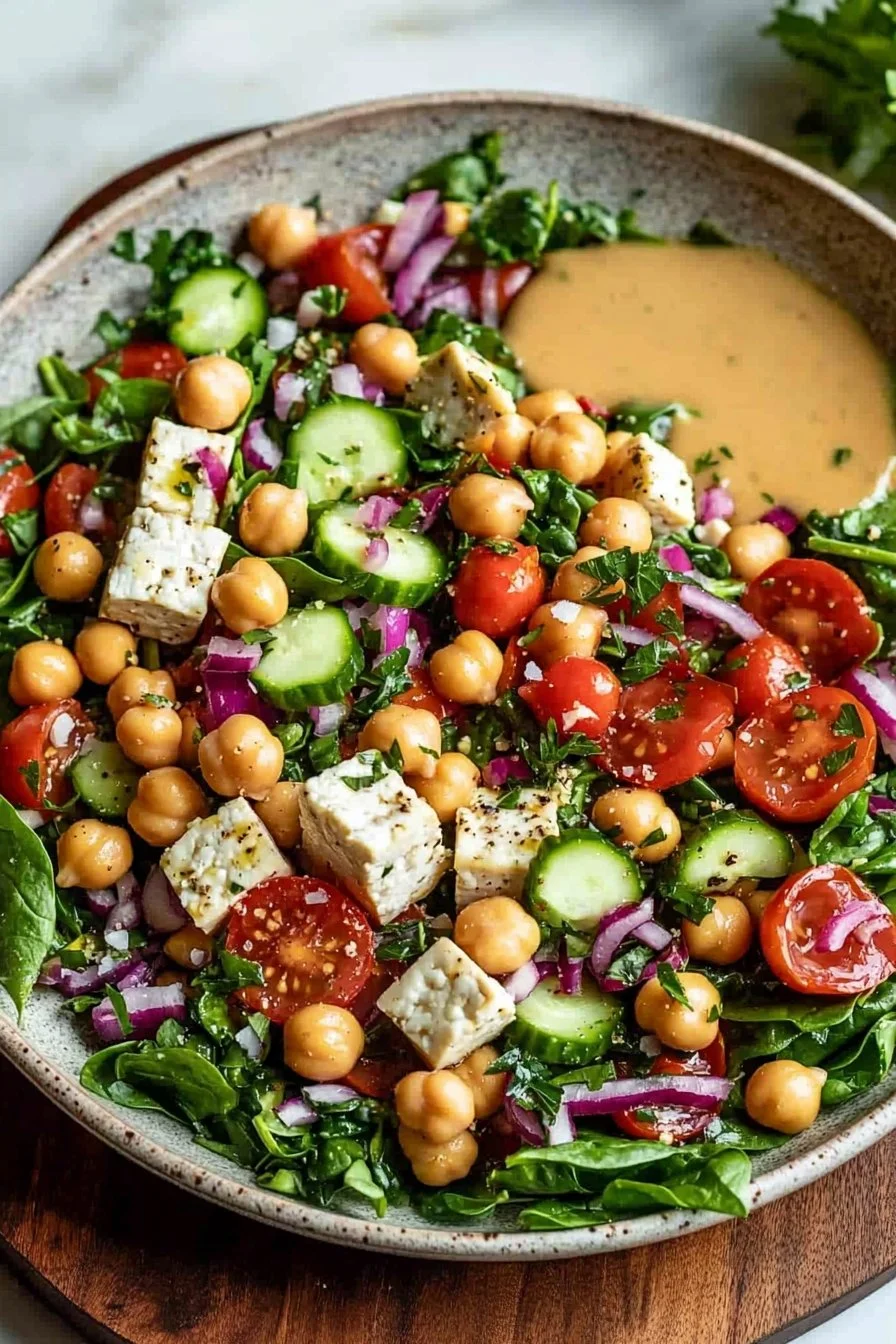 Healthy High-Protein Meal-Prep Salad