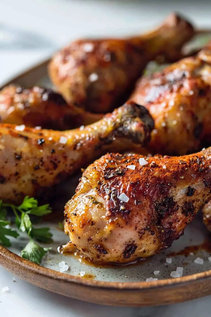 Homemade Oven Baked Chicken Legs
