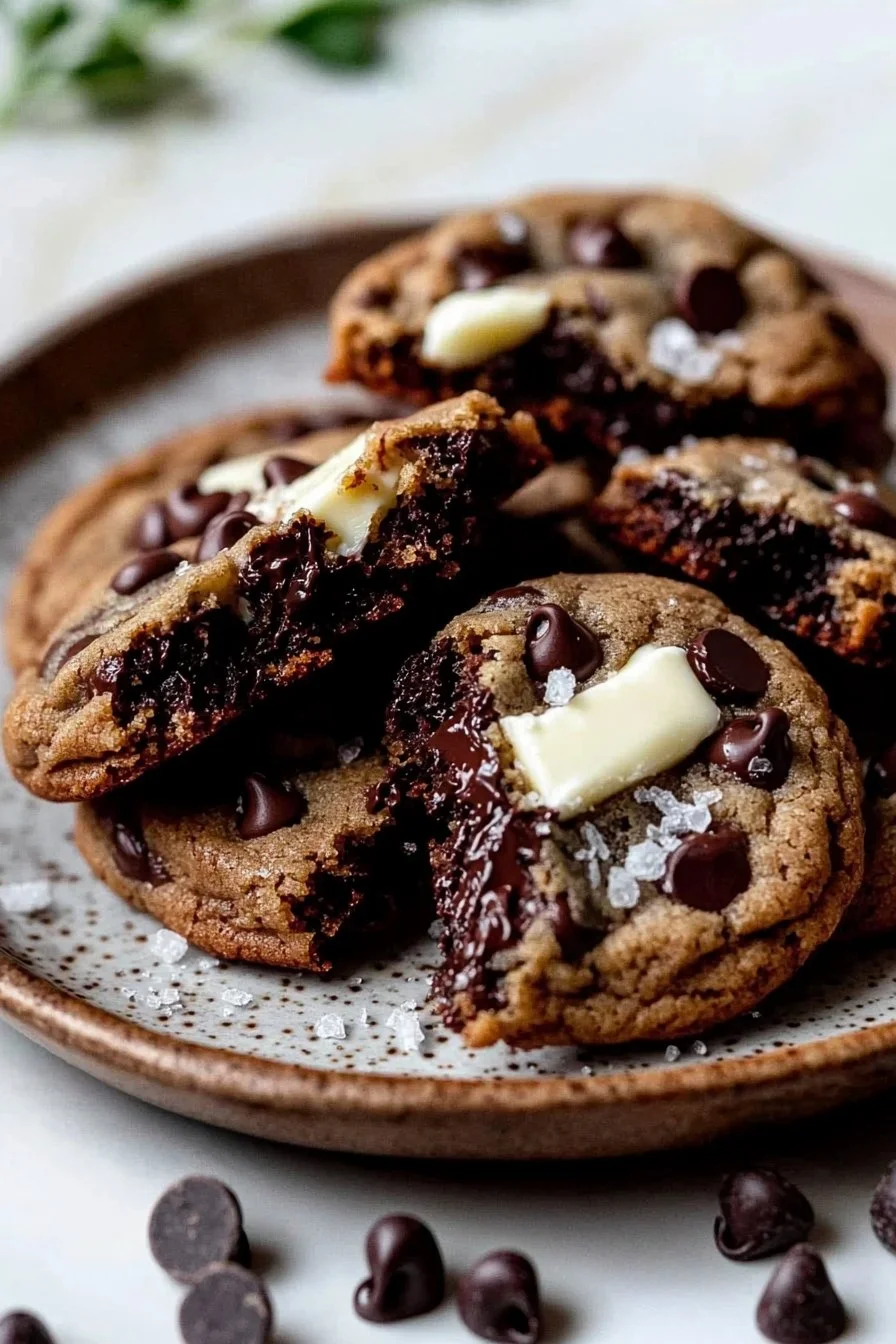 Inside Out Chocolate Chip Cookies