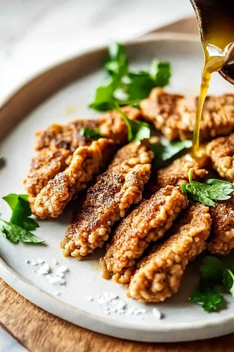 Juicy Vegan Seitan Chicken
