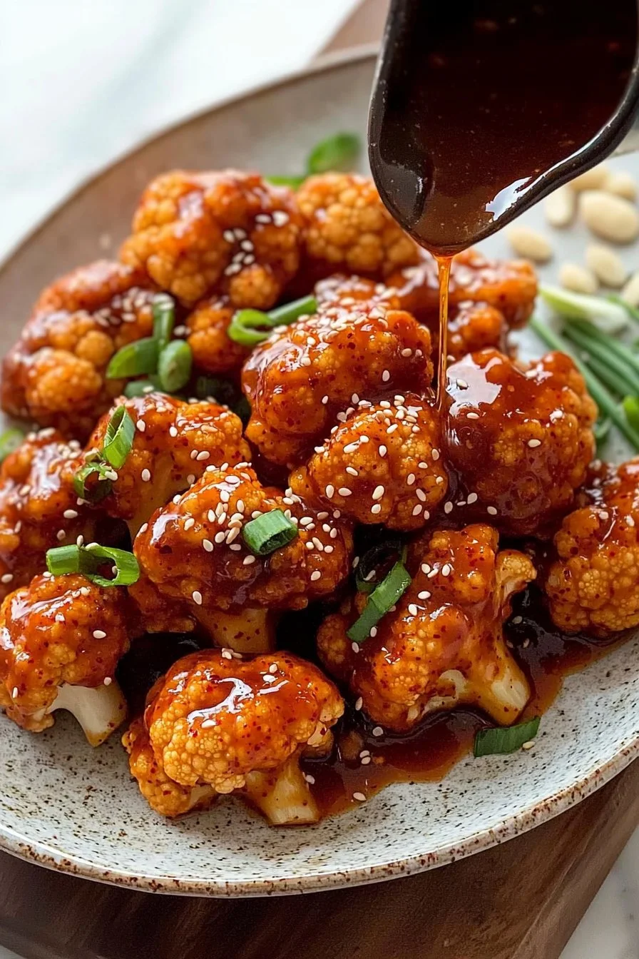 Korean Gochujang Cauliflower