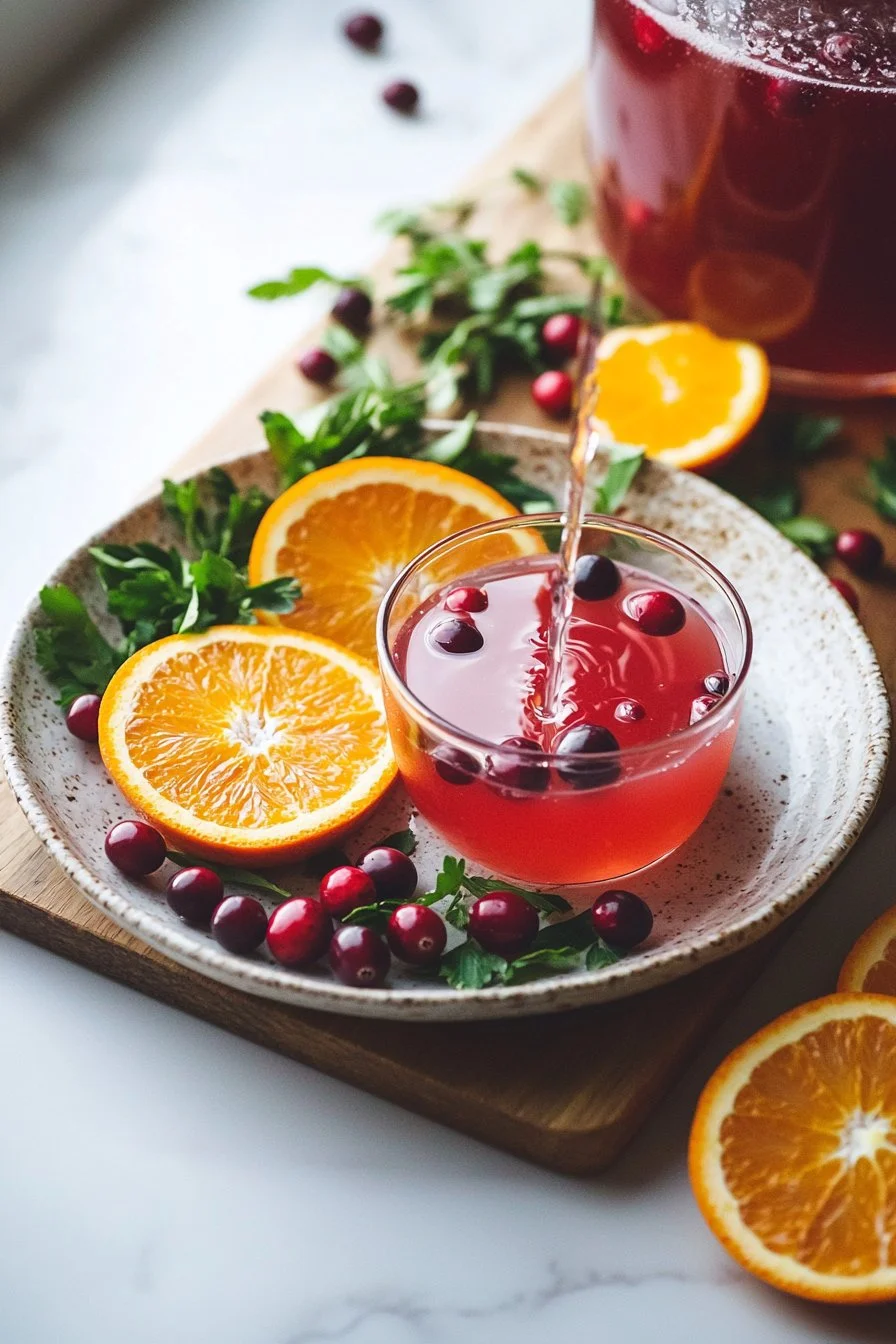 Orange Cranberry Punch