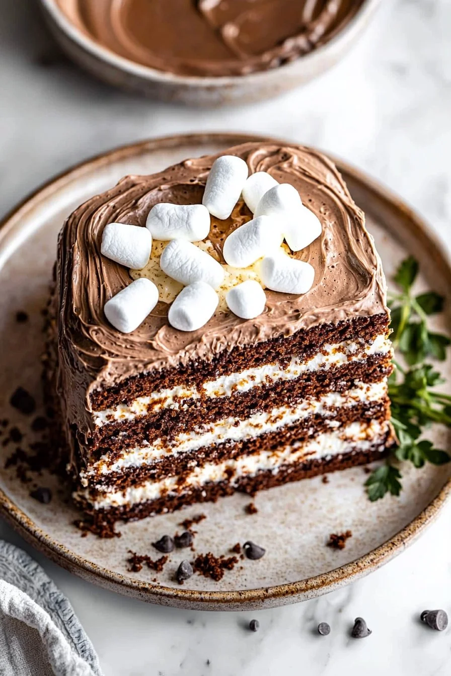 S'mores Layer Cake