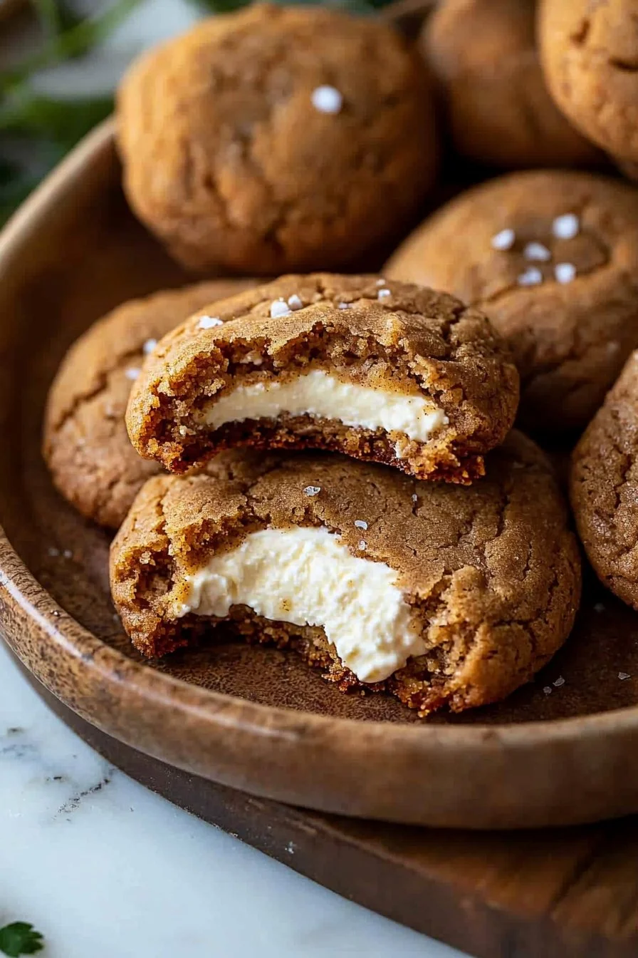 Spiced Cheesecake Cookies