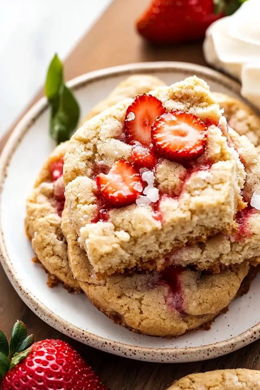 Strawberry Shortcake Cookies