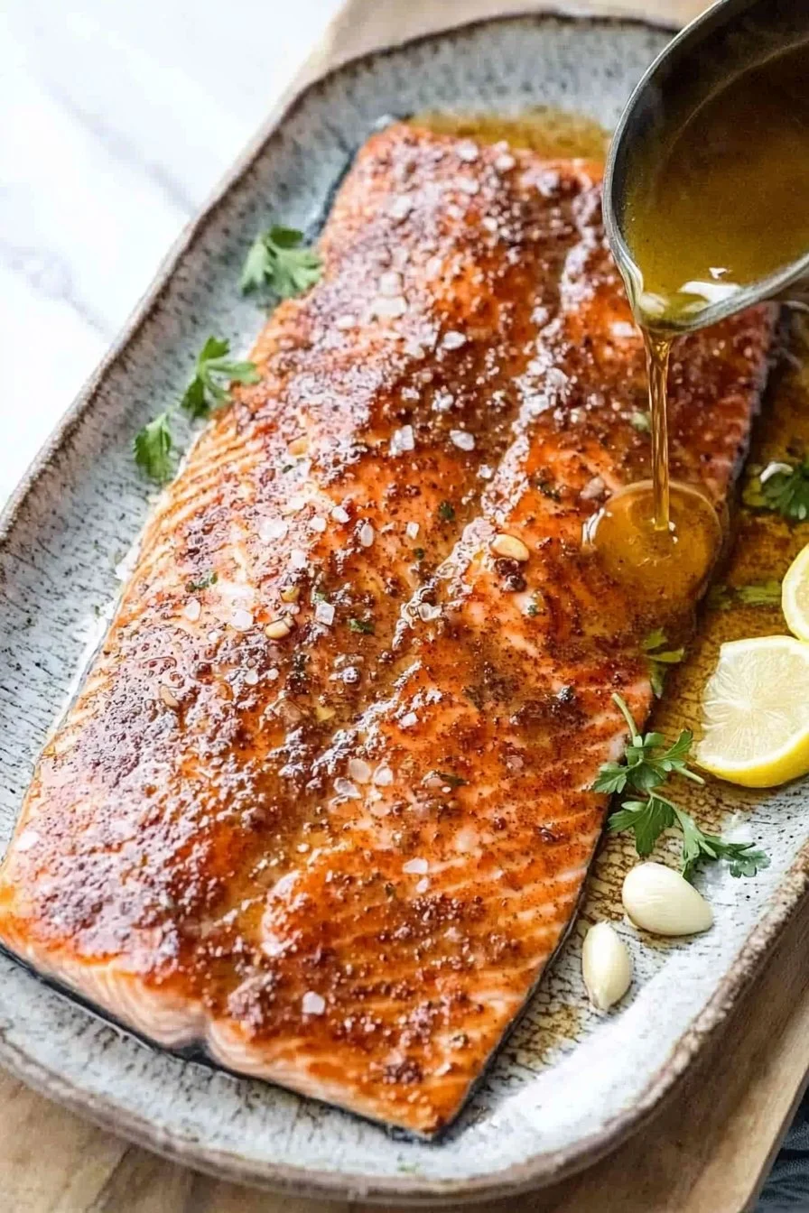 The Best 5 Ingredient Baked Salmon