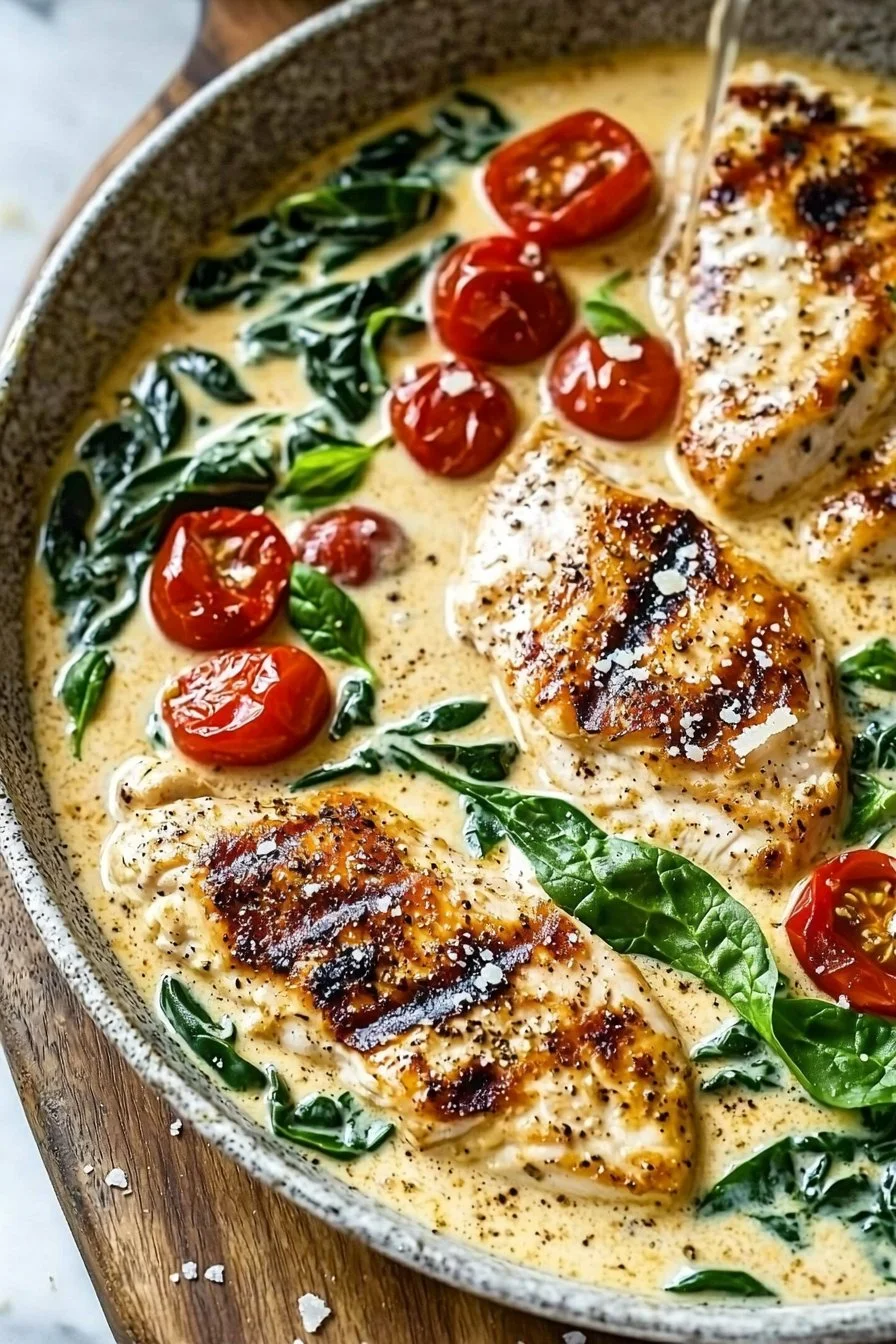The Best Creamy Tuscan Chicken