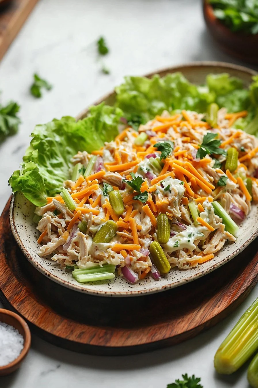The Best Loaded Chicken Salad