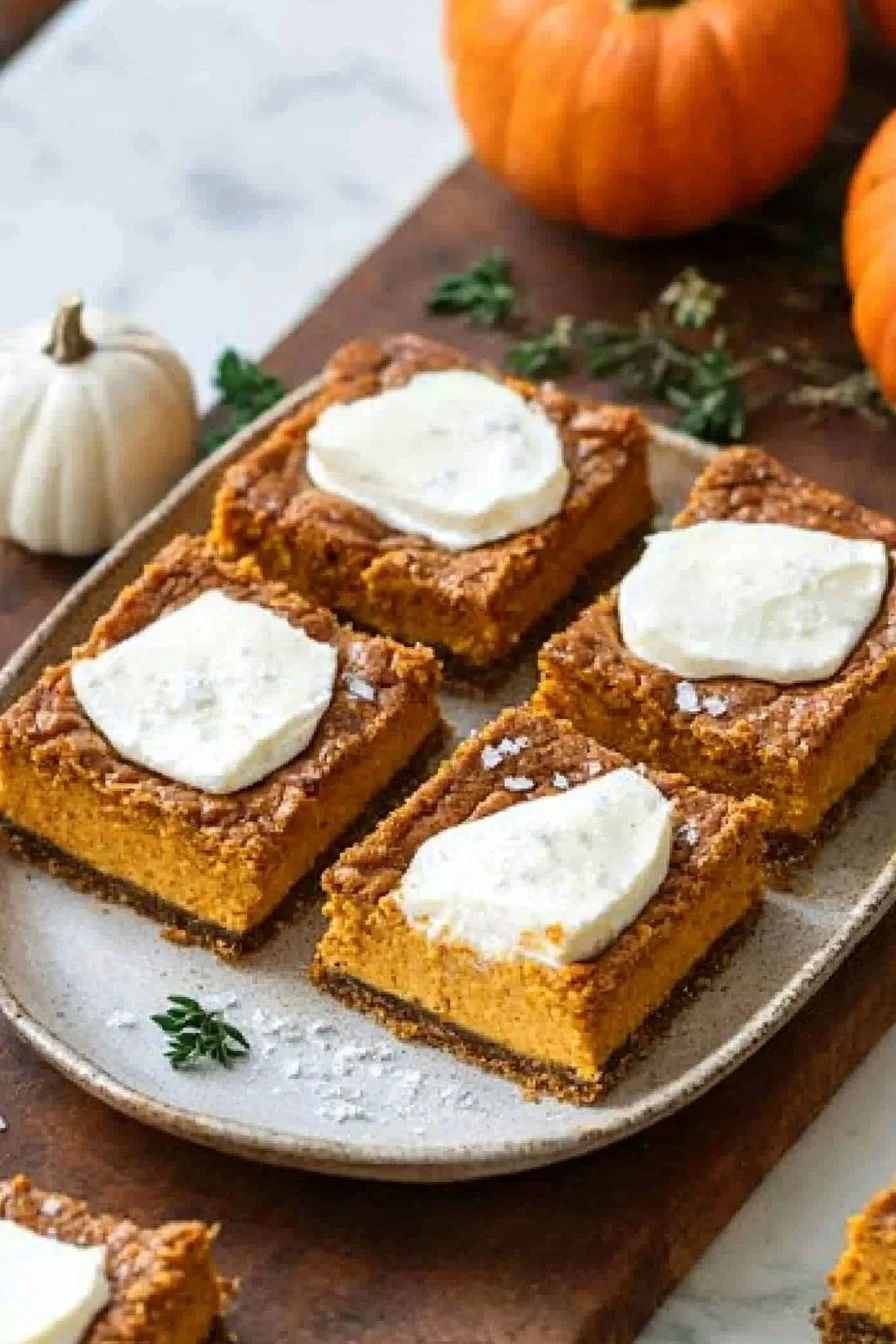 Ultimate Pumpkin Cheesecake Bars