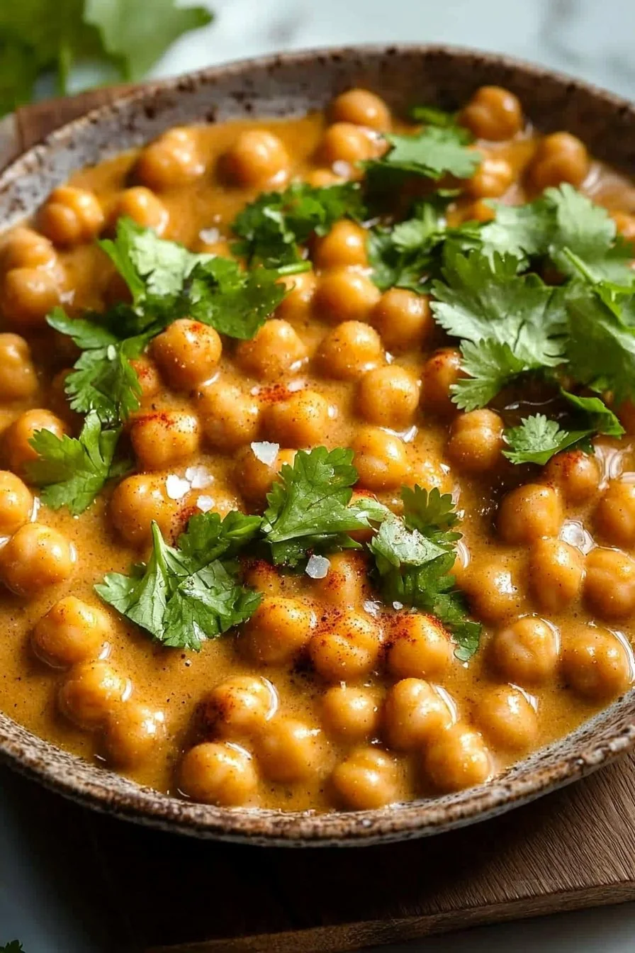 Vegan Butter Chickpeas