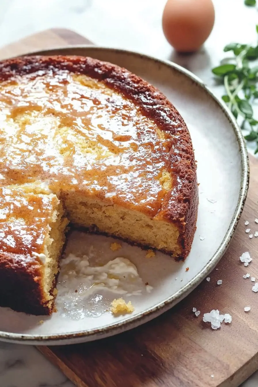 1-Bowl Healthy Yogurt Cake