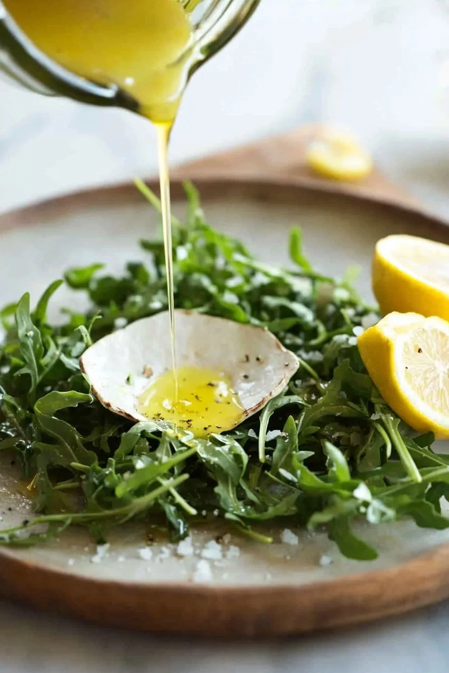 Arugula Salad with Lemon Vinaigrette