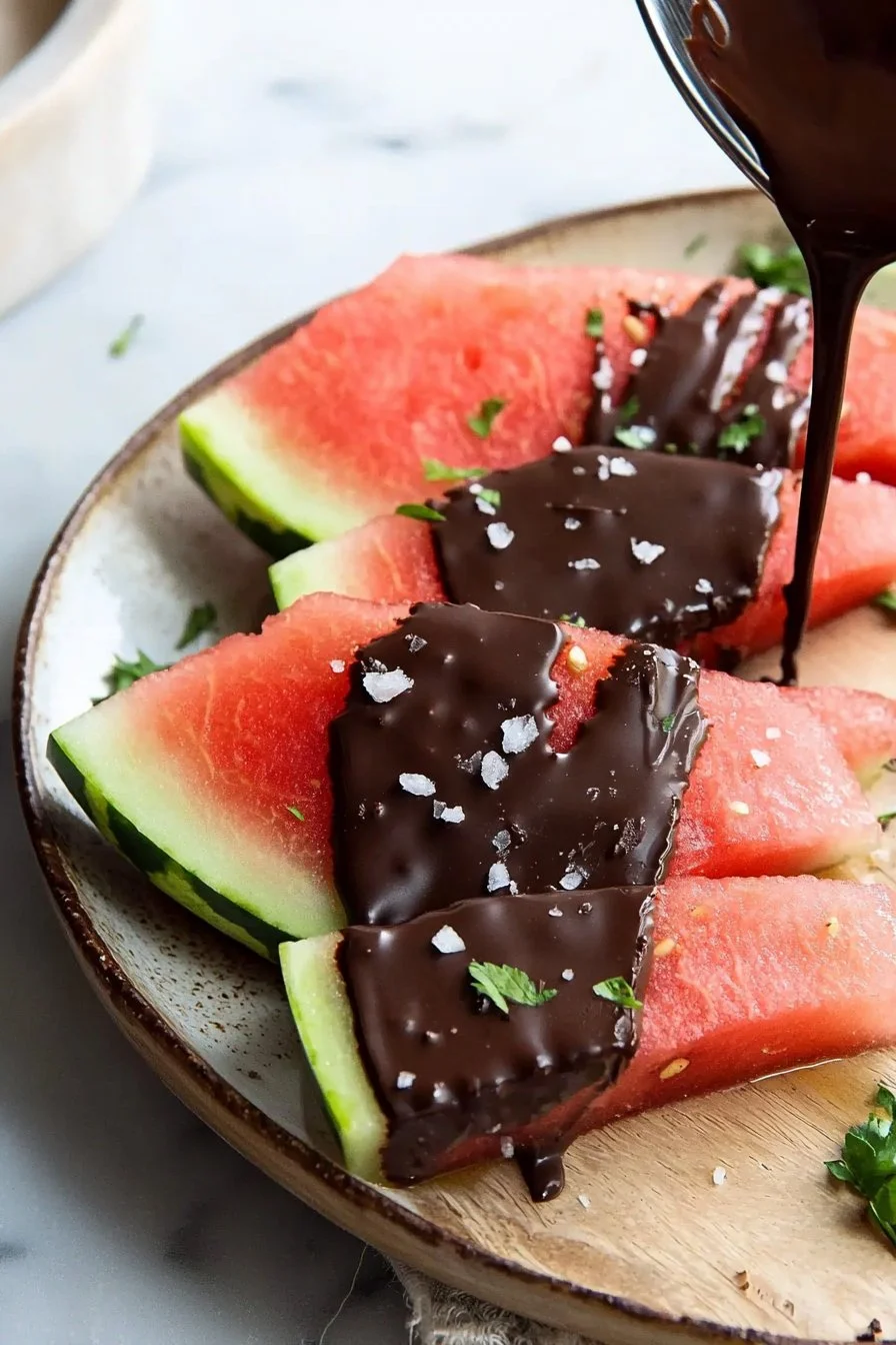 Chocolate Covered Watermelon