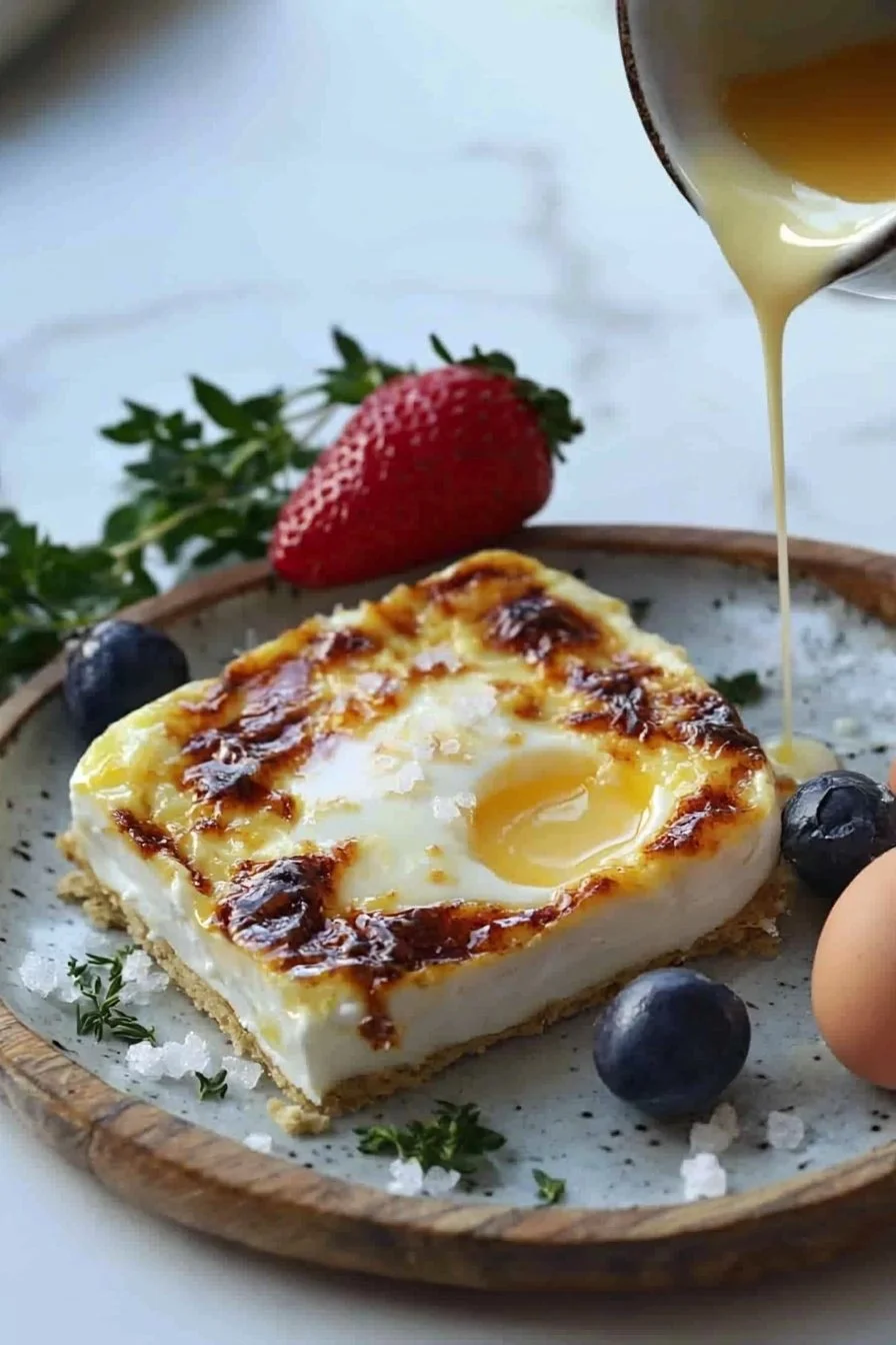 Delicious Baked Yogurt