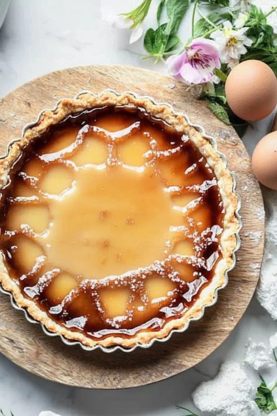 Earl Grey Crème Brûlée Tart
