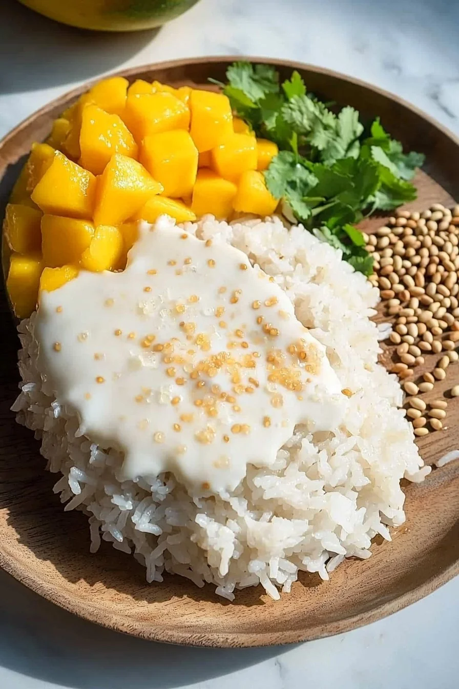 Easy Thai Mango Sticky Rice