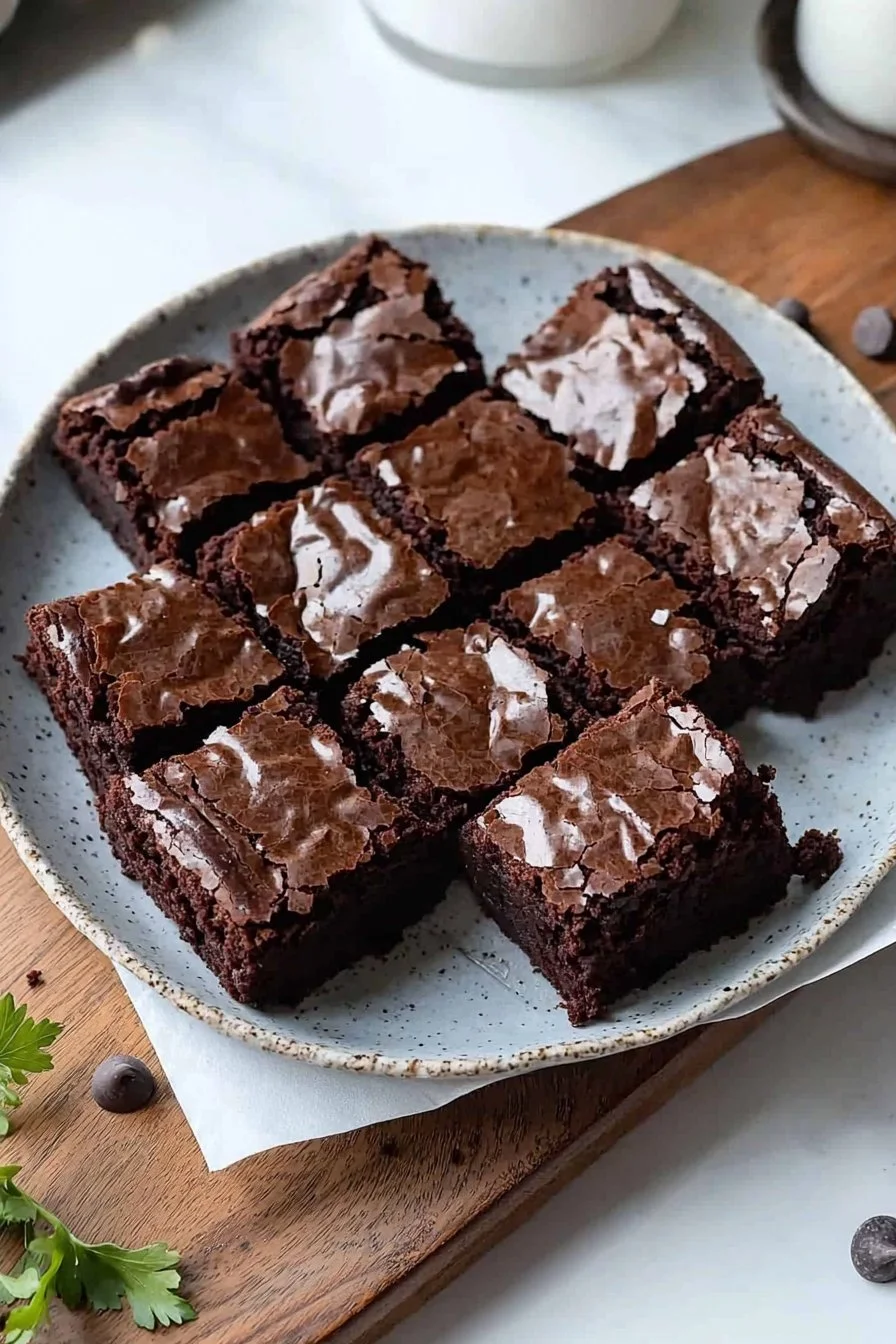 Eggless Brownies